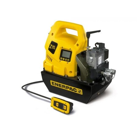 Enerpac Electric Hydraulic Torque Wrench Pump, Pro, Lcd Display, 10 Gal Usable Oil, 208240V ZU4204TE-Q